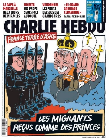 Charlie Hebdo N°1626 Du 20 Septembre 2023